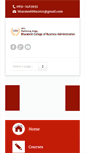 Mobile Screenshot of bharateshbba.com